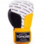 Top King "Full Impact Triple Tone" Боксерские Перчатки Тайский Бокс Yellow